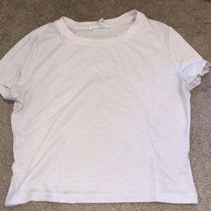 Light pink crop top